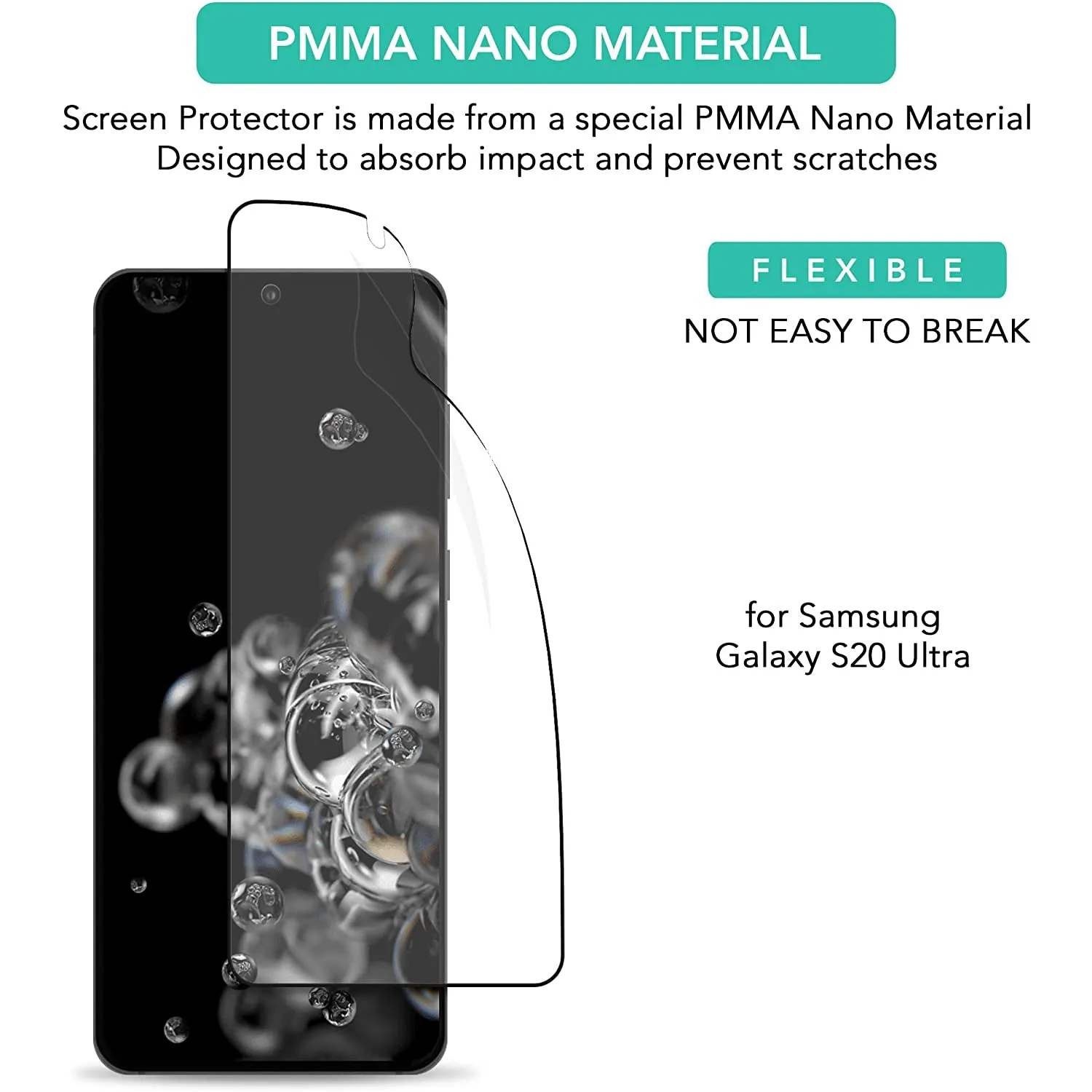 3x iSOUL Flexible Screen Protector for Samsung Galaxy S20 Ultra 6.9"