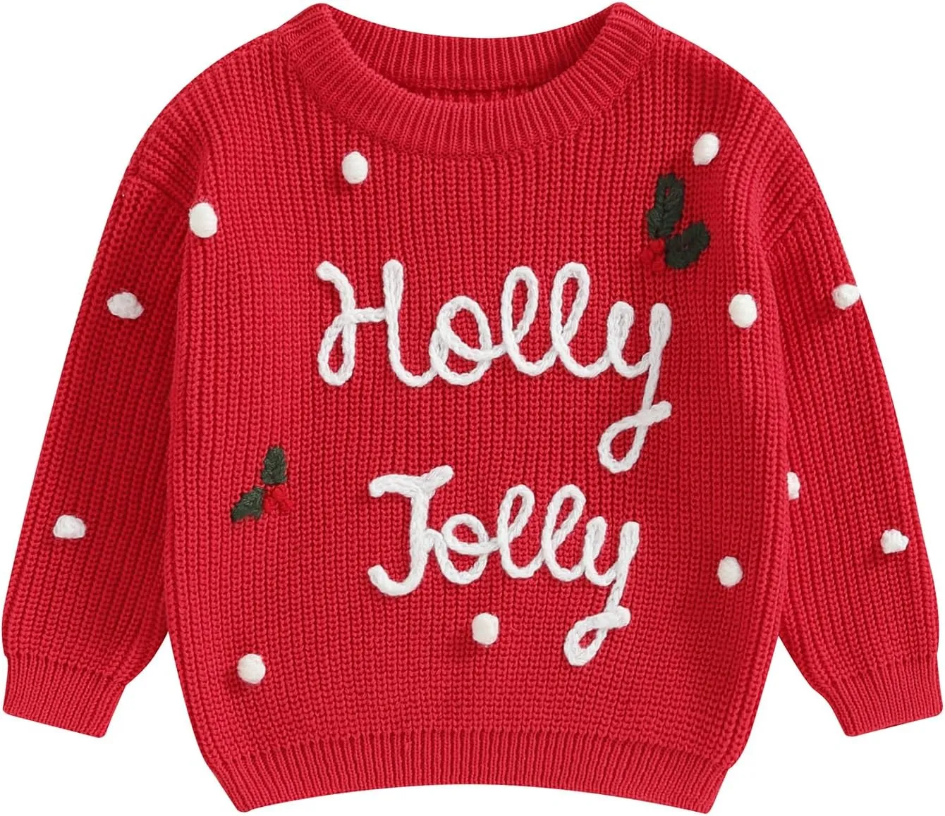 Baby Girl Boy Knit Sweater Blouse Pullover Sweatshirt Warm Crewneck Long Sleeve Tops for Infant Toddler