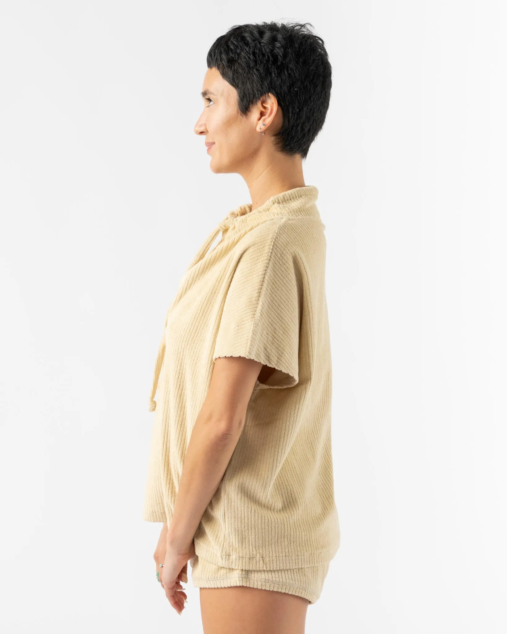 Baserange Pose Top in Beige