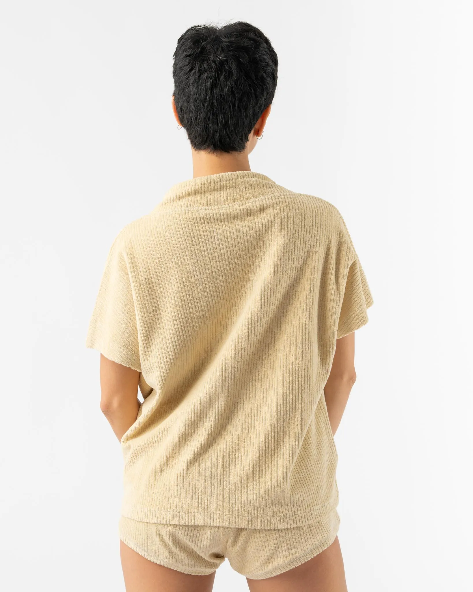 Baserange Pose Top in Beige