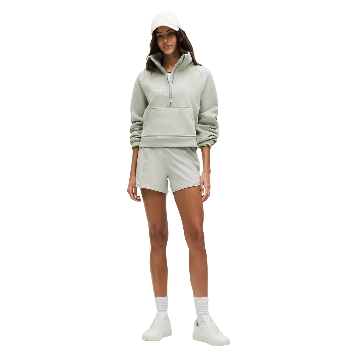 BAUER lululemon SCUBA FUNNEL 1/2 ZIP WOMENS