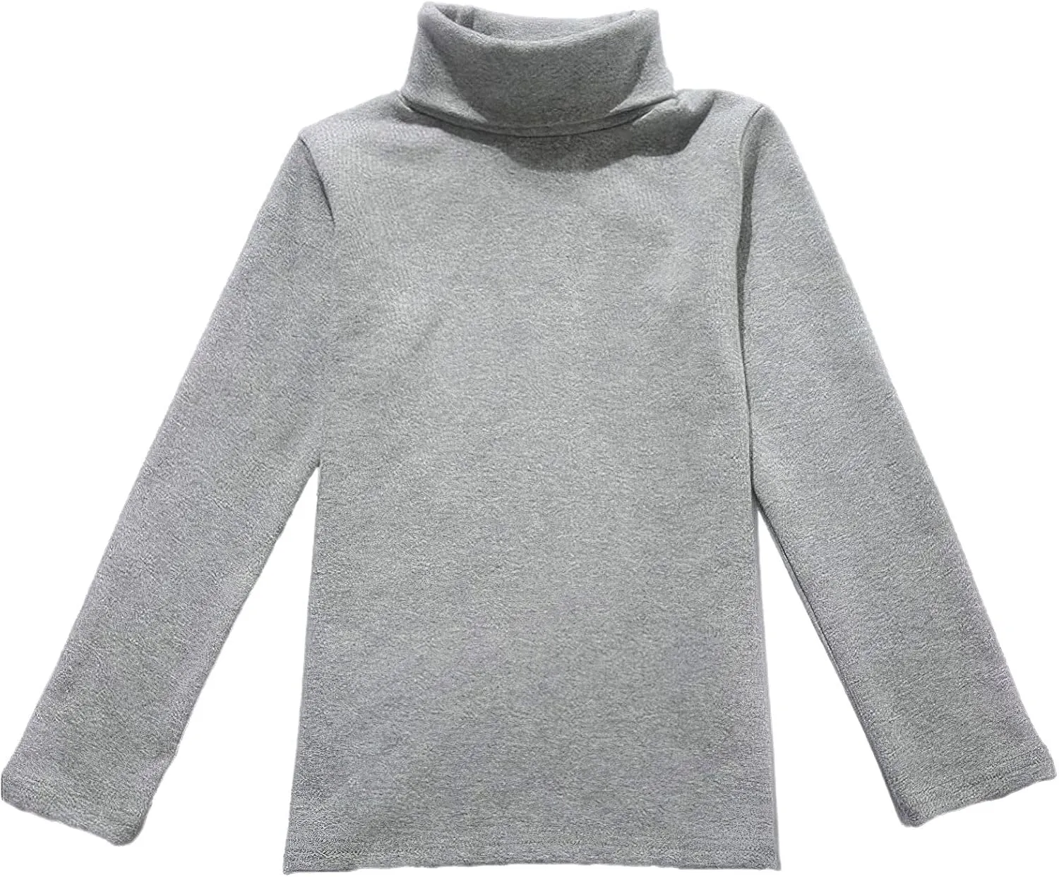 Boys Girls Base Layer Thermal Shirt Turtleneck Long Sleeve Elastic Casual Undershirts 3pcs Set