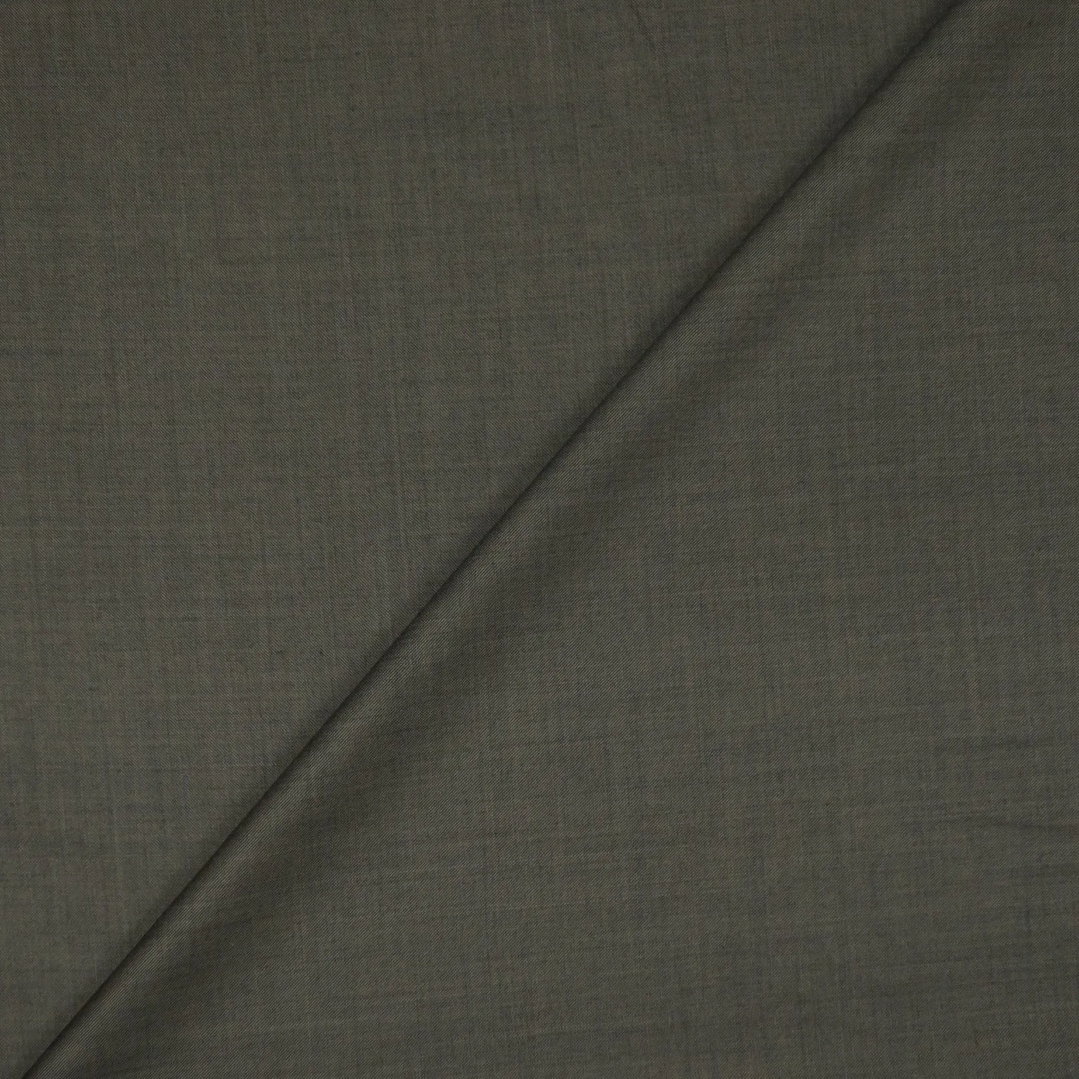 Brown Solid Renaissance Super 160's Wool and Cashmere Suiting Fabric