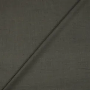 Brown Solid Renaissance Super 160's Wool and Cashmere Suiting Fabric
