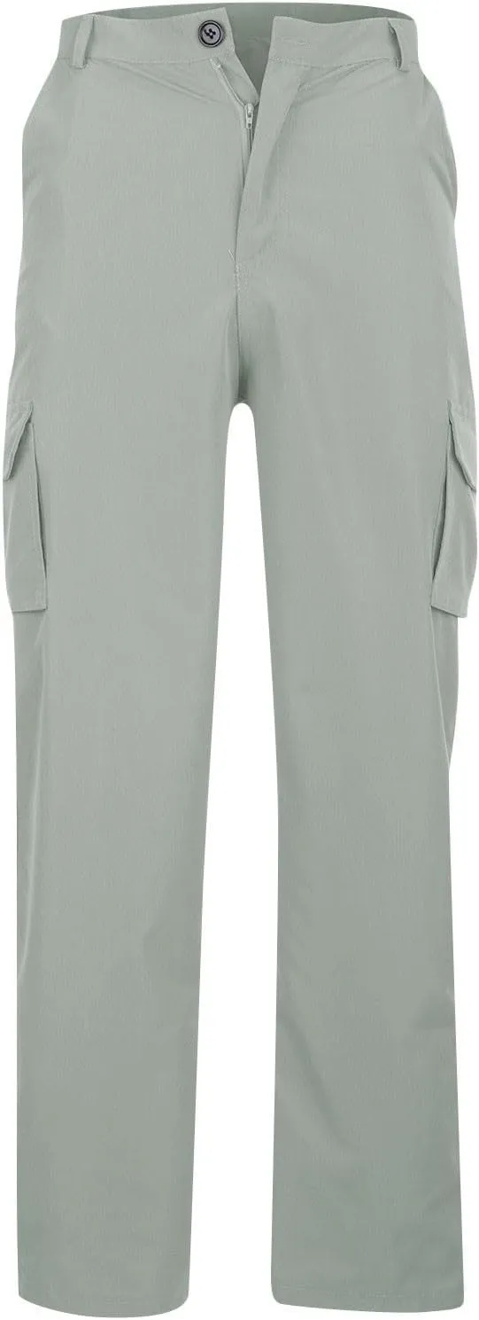 Cargo Pants for Men Slim Fit Plus Size Work Pants 3XL-5XL Stretch Casual Outdoor Hiking Pants Twill Denim Cargo Pants