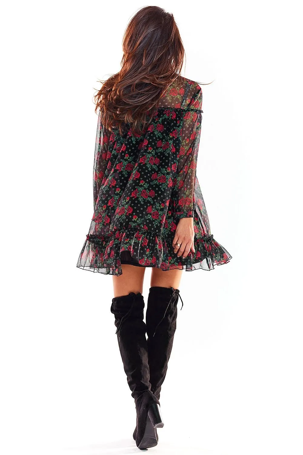 Chic Cocktail Chiffon Mini Dress for Effortless Elegance