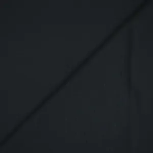 Dark Midnight Navy Solid Kid Mohair and Super 100's Suiting Fabric