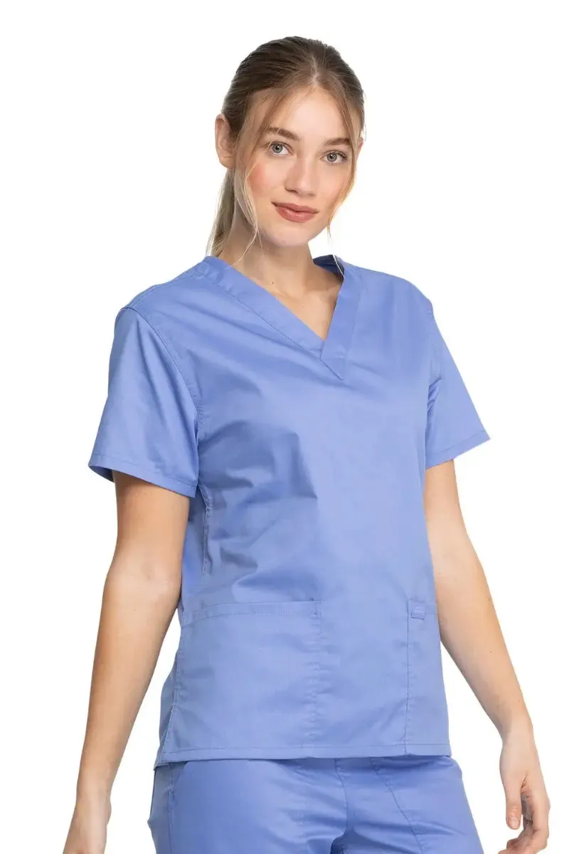 Dickies Industrial Unisex Short Pants Scrub Set | Ceil Blue