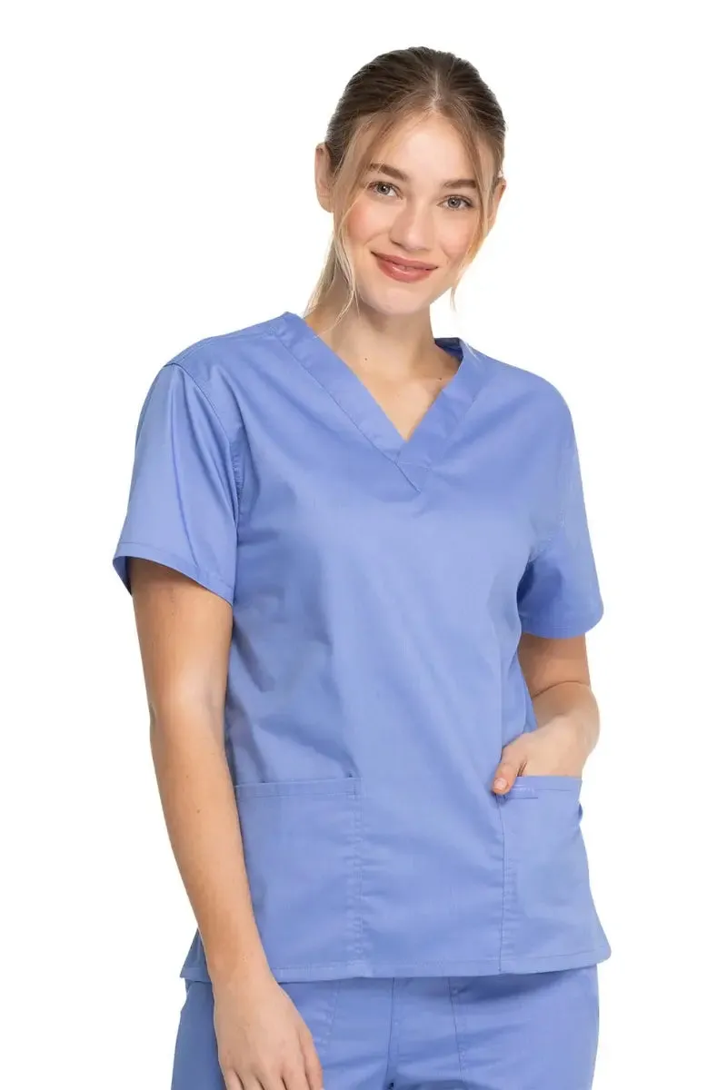 Dickies Industrial Unisex Short Pants Scrub Set | Ceil Blue