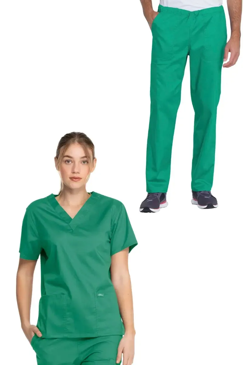Dickies Industrial Unisex Tall Pants Scrub Set | Surgical Green