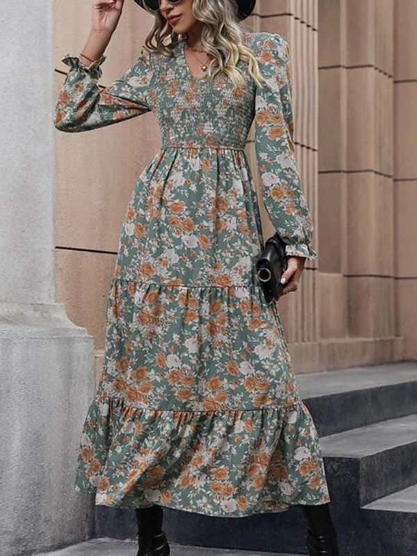 Elegant Floral Maxi Dress: Effortless Chic for Every Occasion
