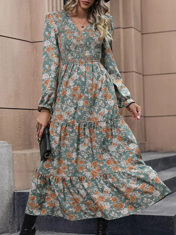Elegant Floral Maxi Dress: Effortless Chic for Every Occasion