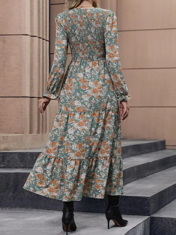 Elegant Floral Maxi Dress: Effortless Chic for Every Occasion