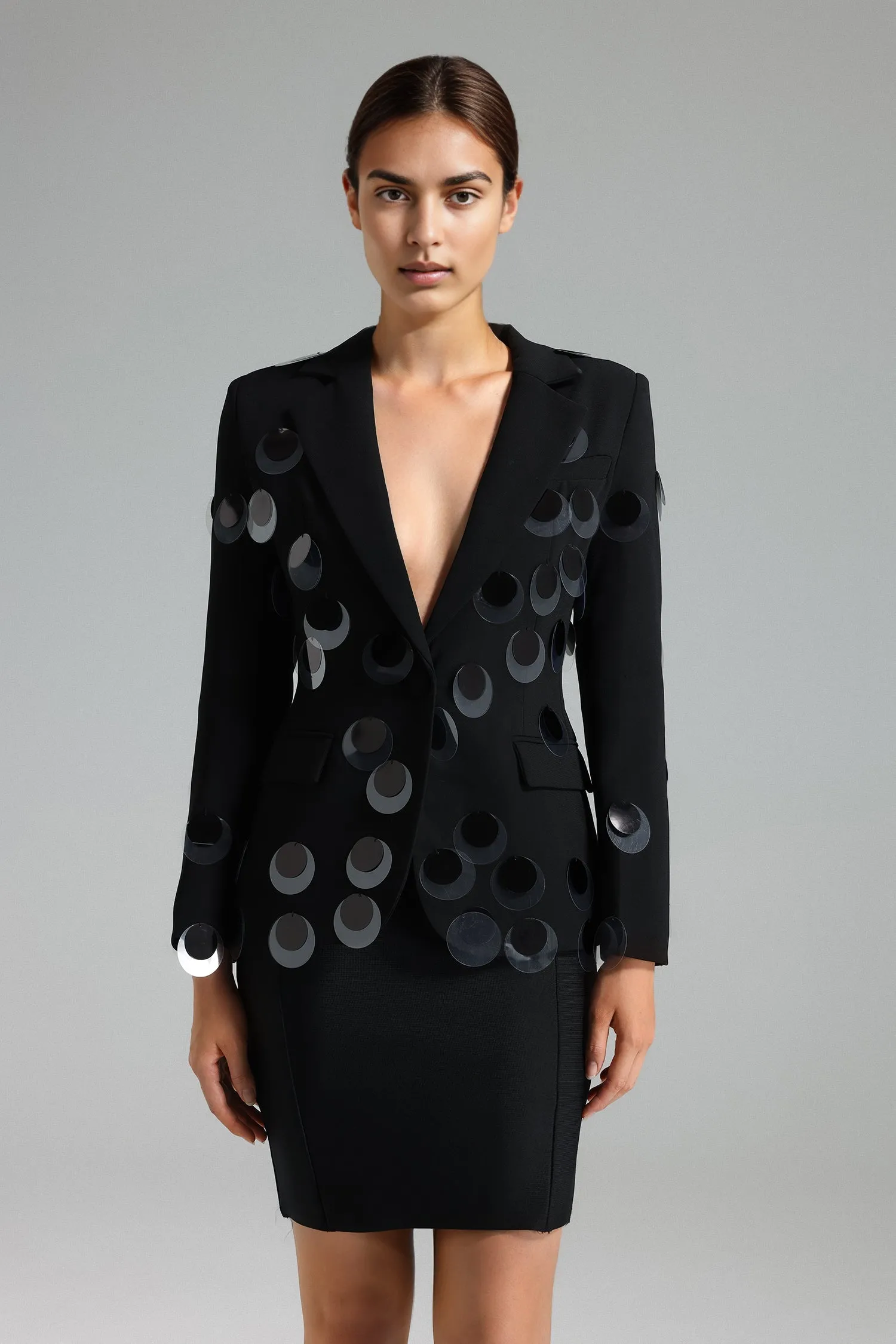 Eurien Sequin Blazer