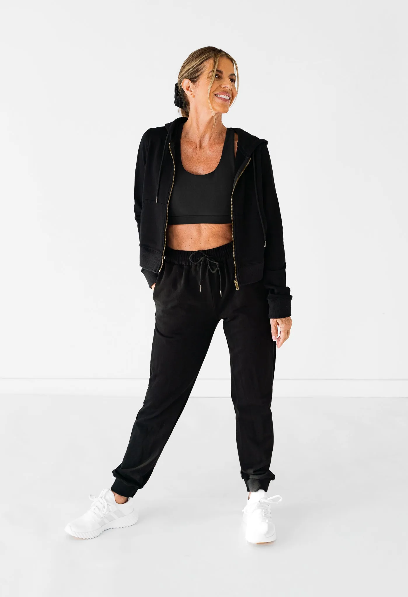 Fitted Jogger | Black