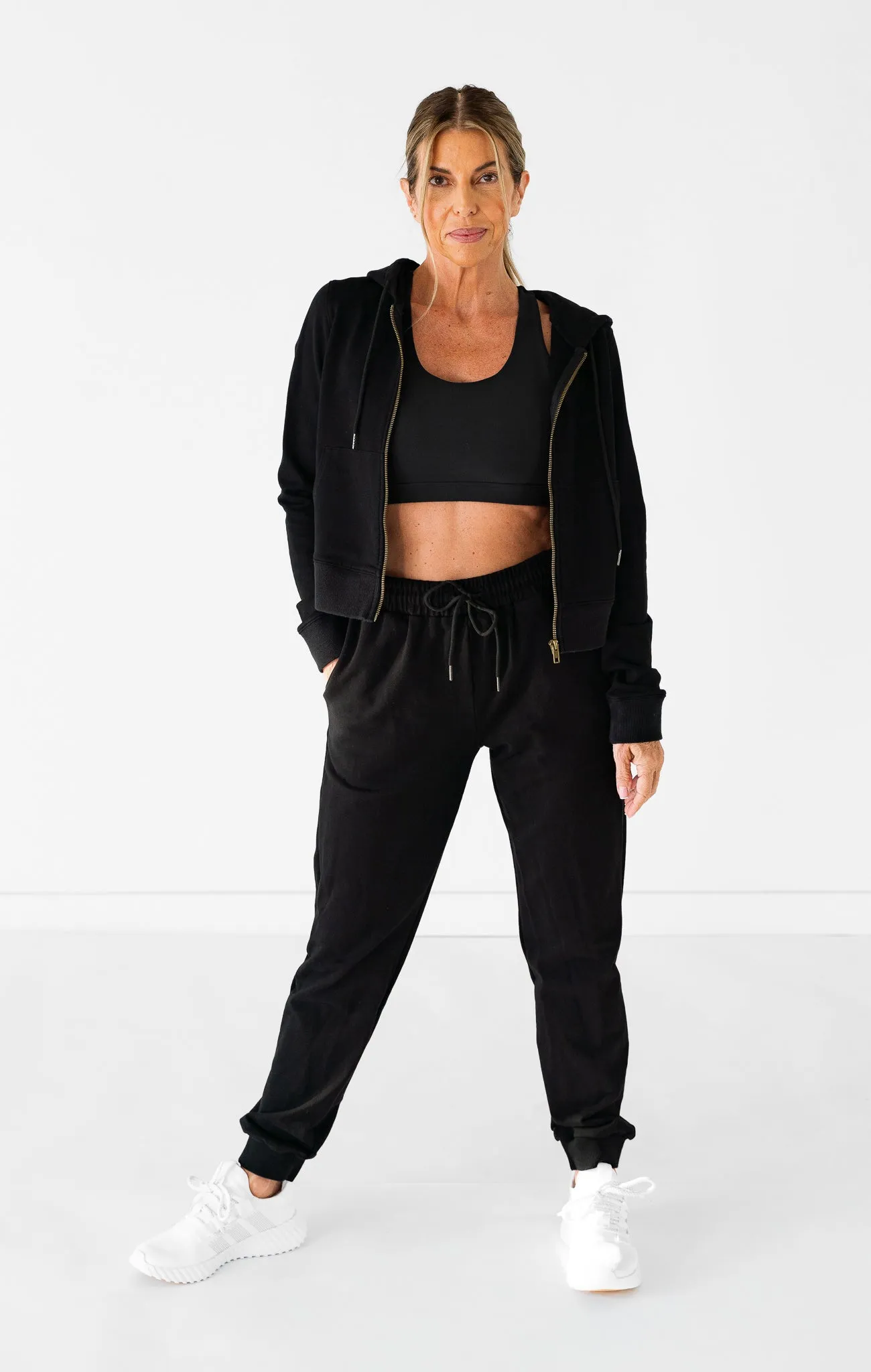 Fitted Jogger | Black