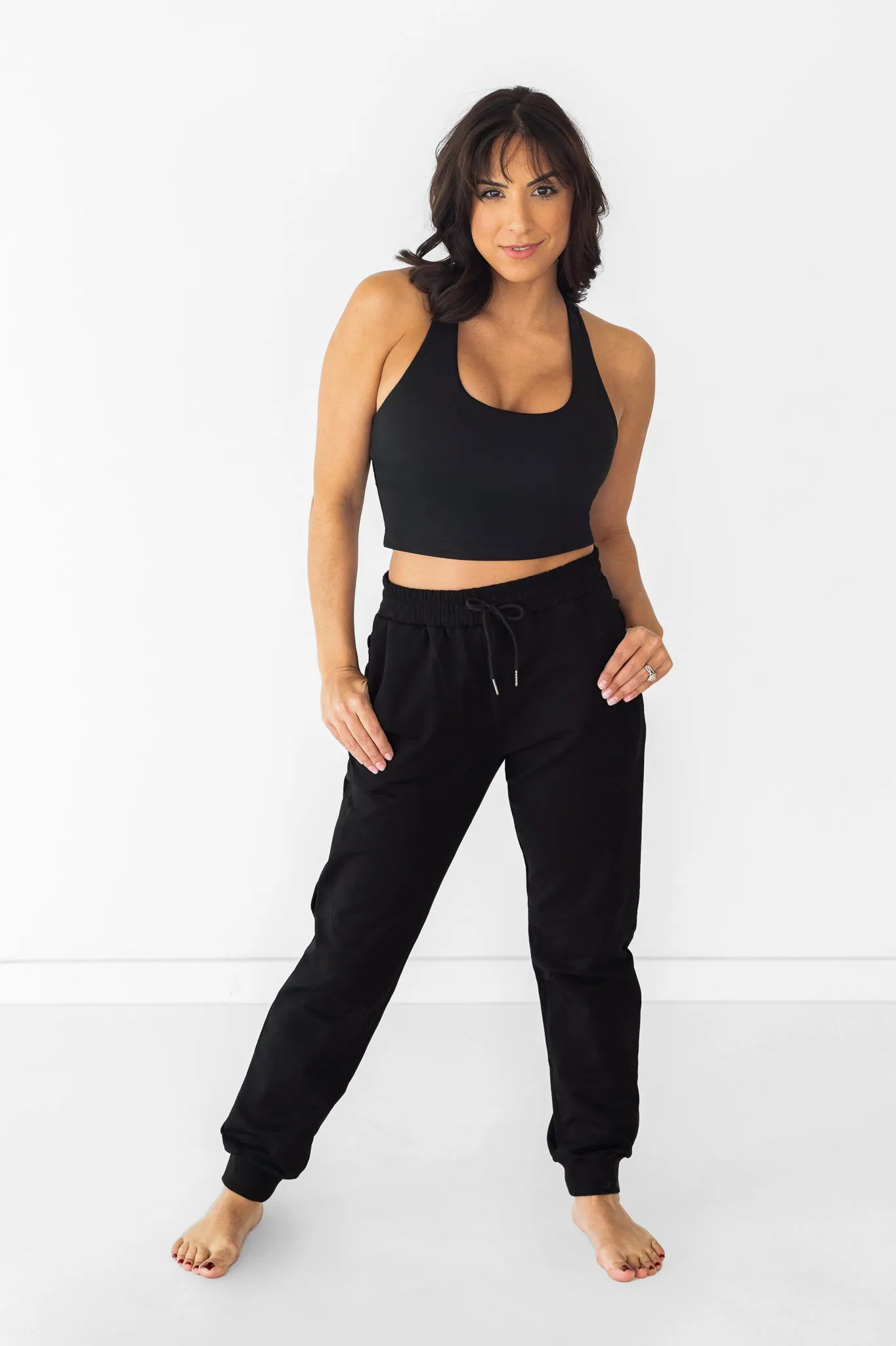 Fitted Jogger | Black
