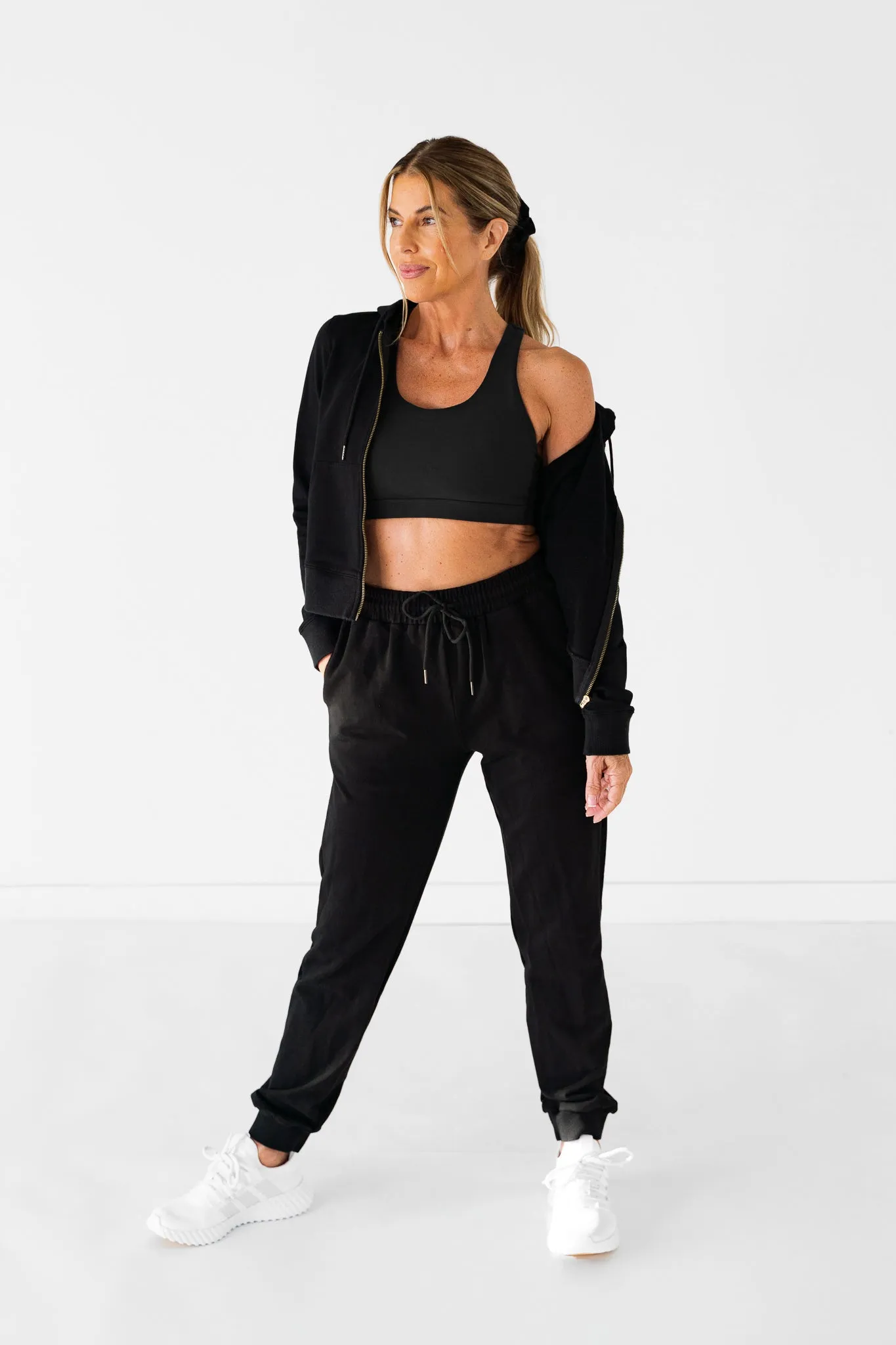 Fitted Jogger | Black