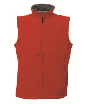 Flux softshell bodywarmer | Classic Red/Seal Grey