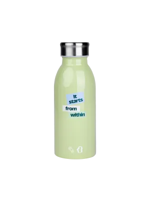 Free with any eligible TPB x Moom purchase | It Starts From Within Thermal Bottle