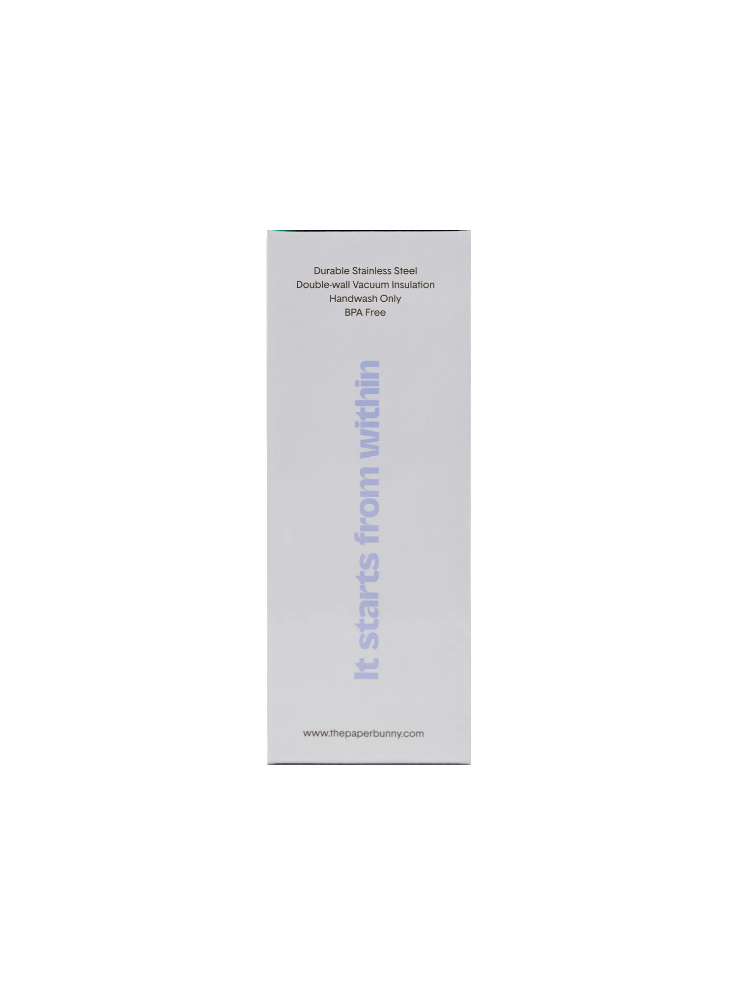 Free with any eligible TPB x Moom purchase | It Starts From Within Thermal Bottle