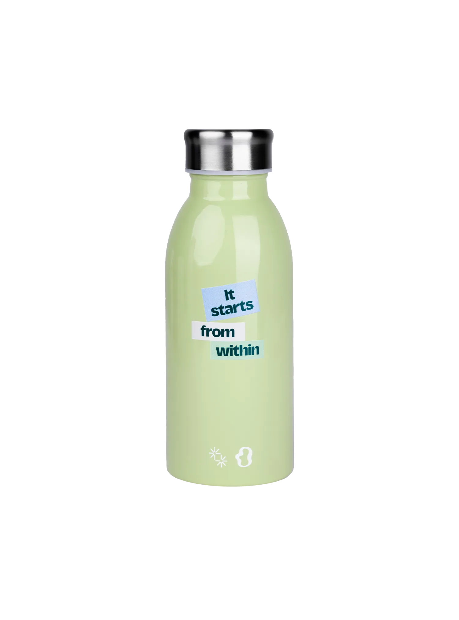 Free with any eligible TPB x Moom purchase | It Starts From Within Thermal Bottle