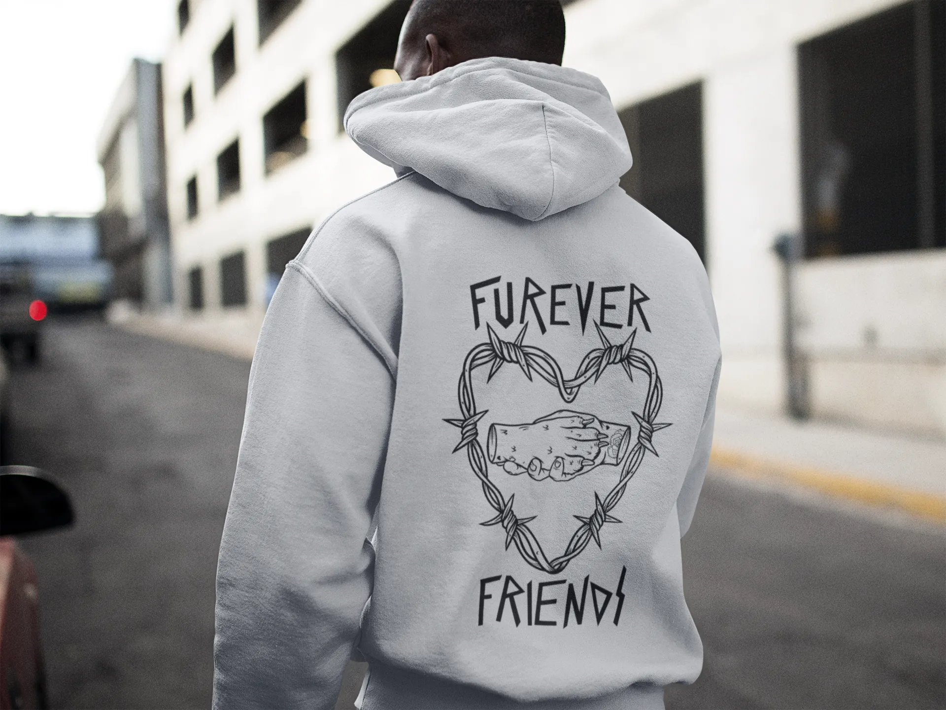 Furever Friends Human Hoodie ⚡️♻️