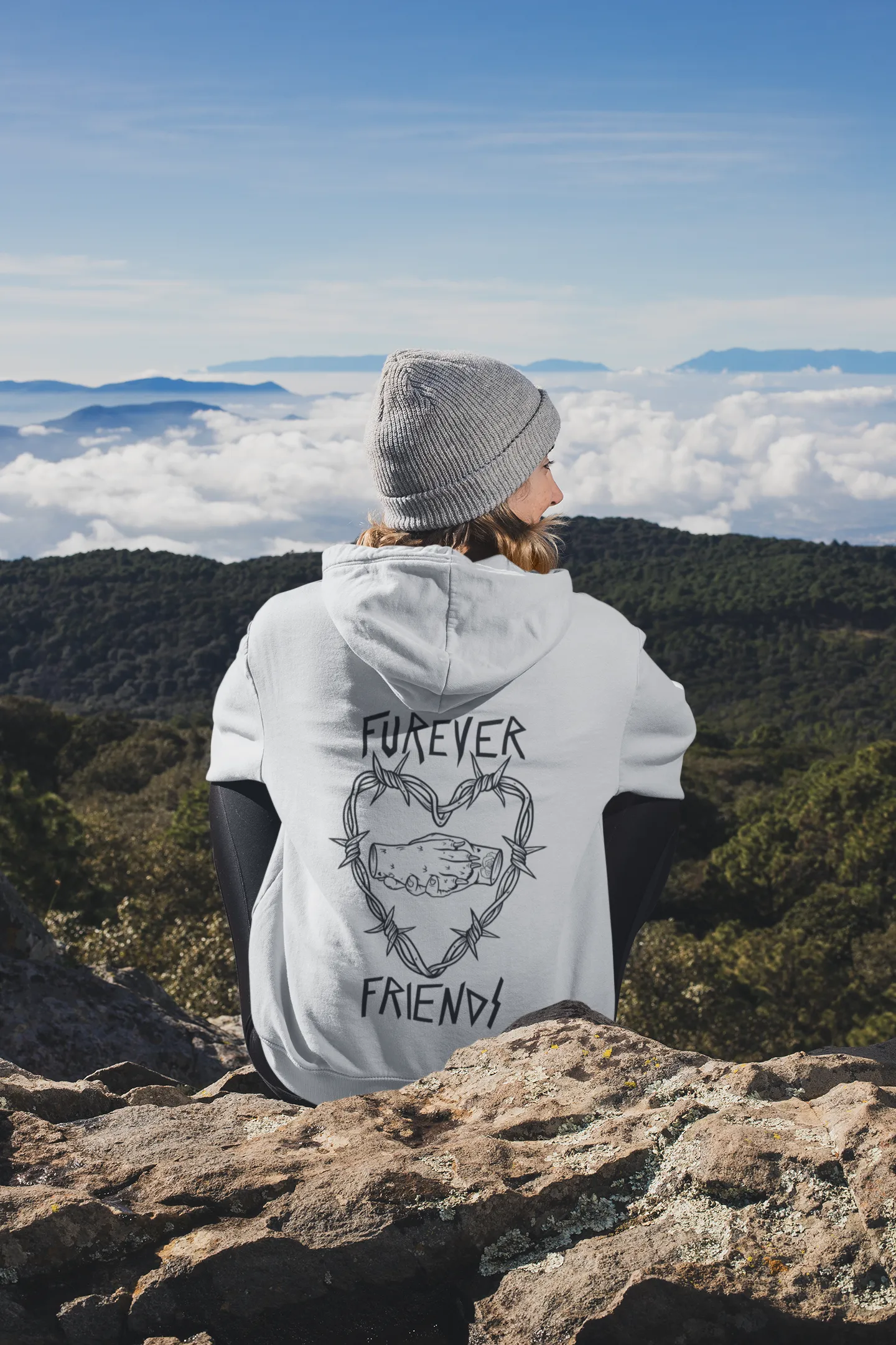 Furever Friends Human Hoodie ⚡️♻️