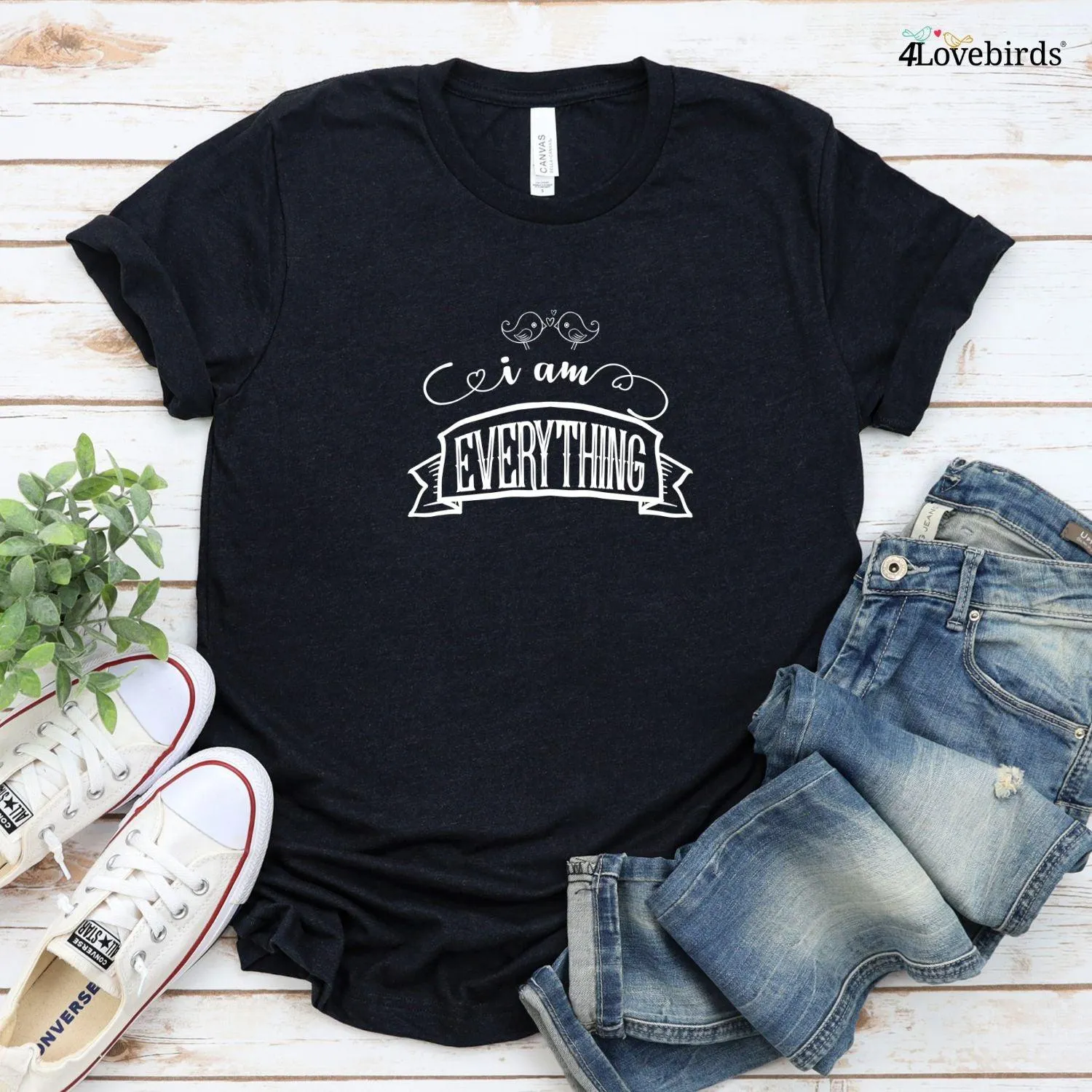 Gift for Couples: Matching Outfits - "I Have Everything I Need & I'm Everything" Set