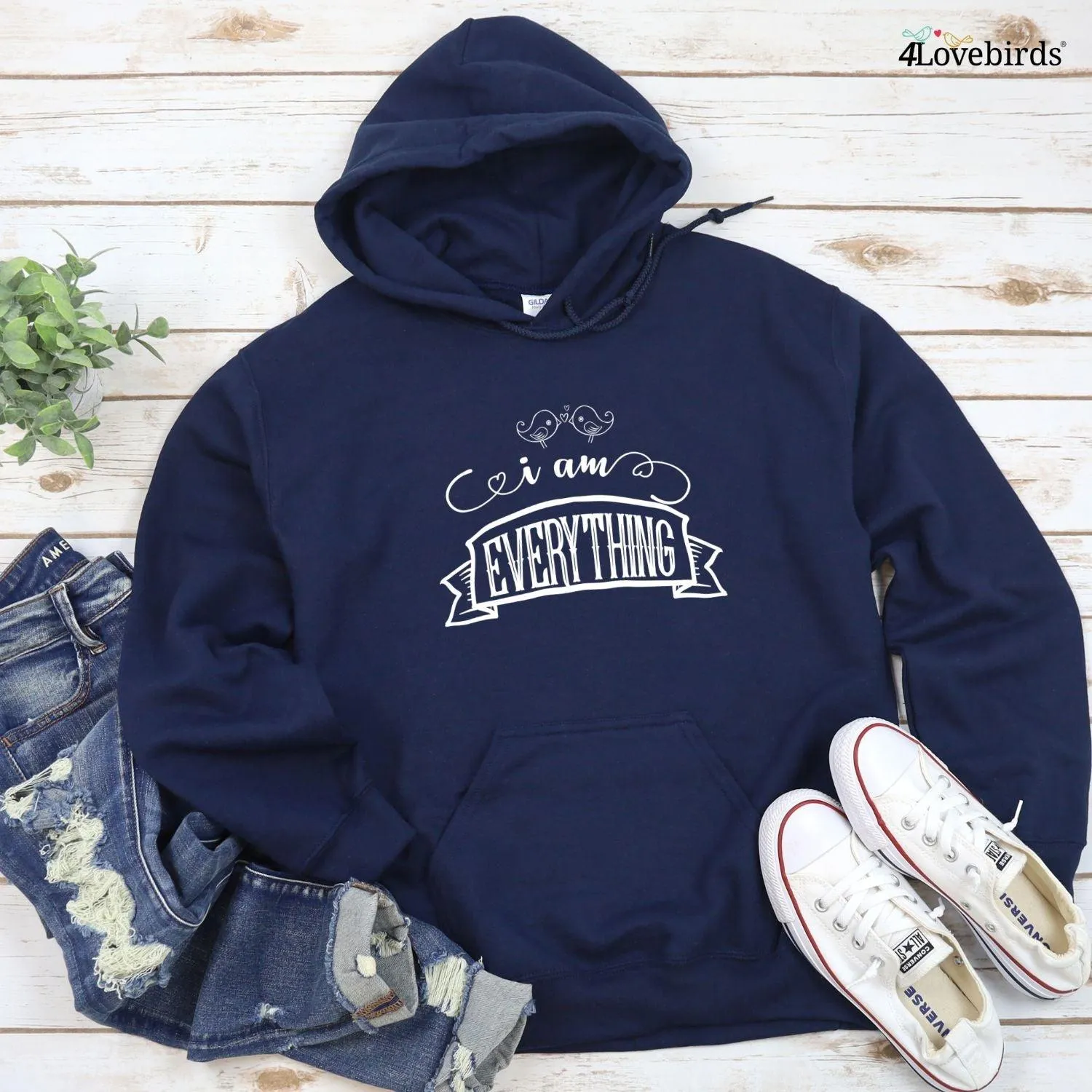 Gift for Couples: Matching Outfits - "I Have Everything I Need & I'm Everything" Set