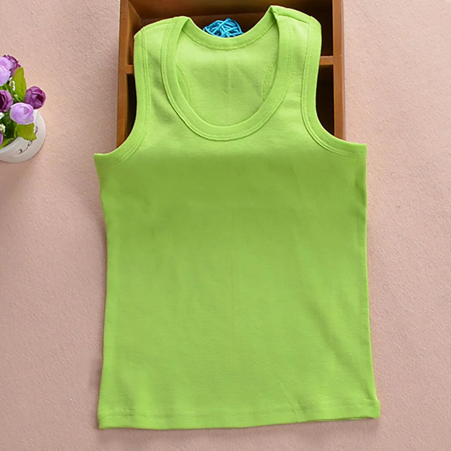 Girls Undershirts Boys Dance Tank Top Kids Sleeveless Tops Racerback Cami Workout Athletic Shirt Layering Camisole