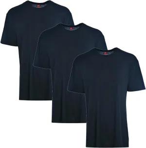 Hanes Mens Tall 100% Cotton Crew Neck Undershirts, Tagless, Ultra Comfort, Multipack
