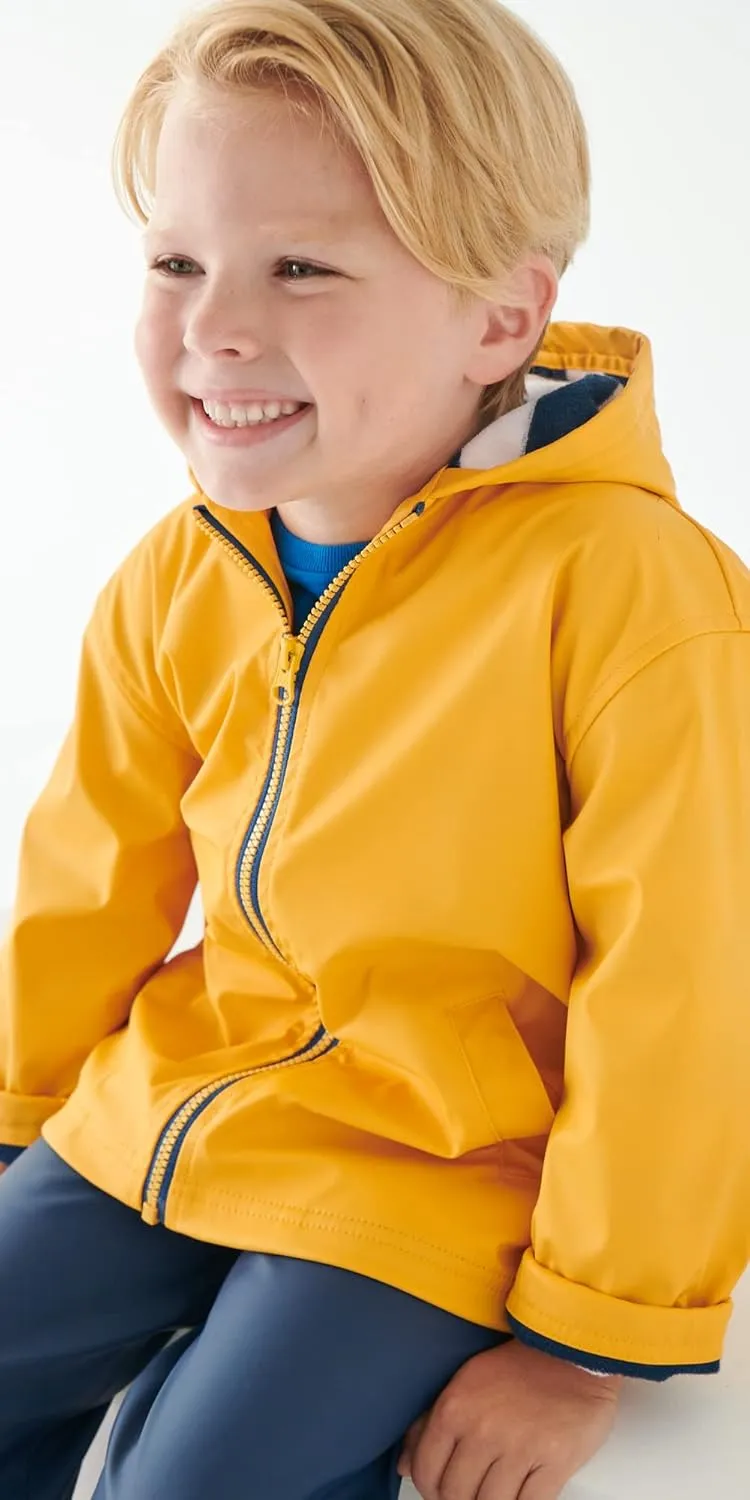Hatley Kids Zip-up Rain Jacket