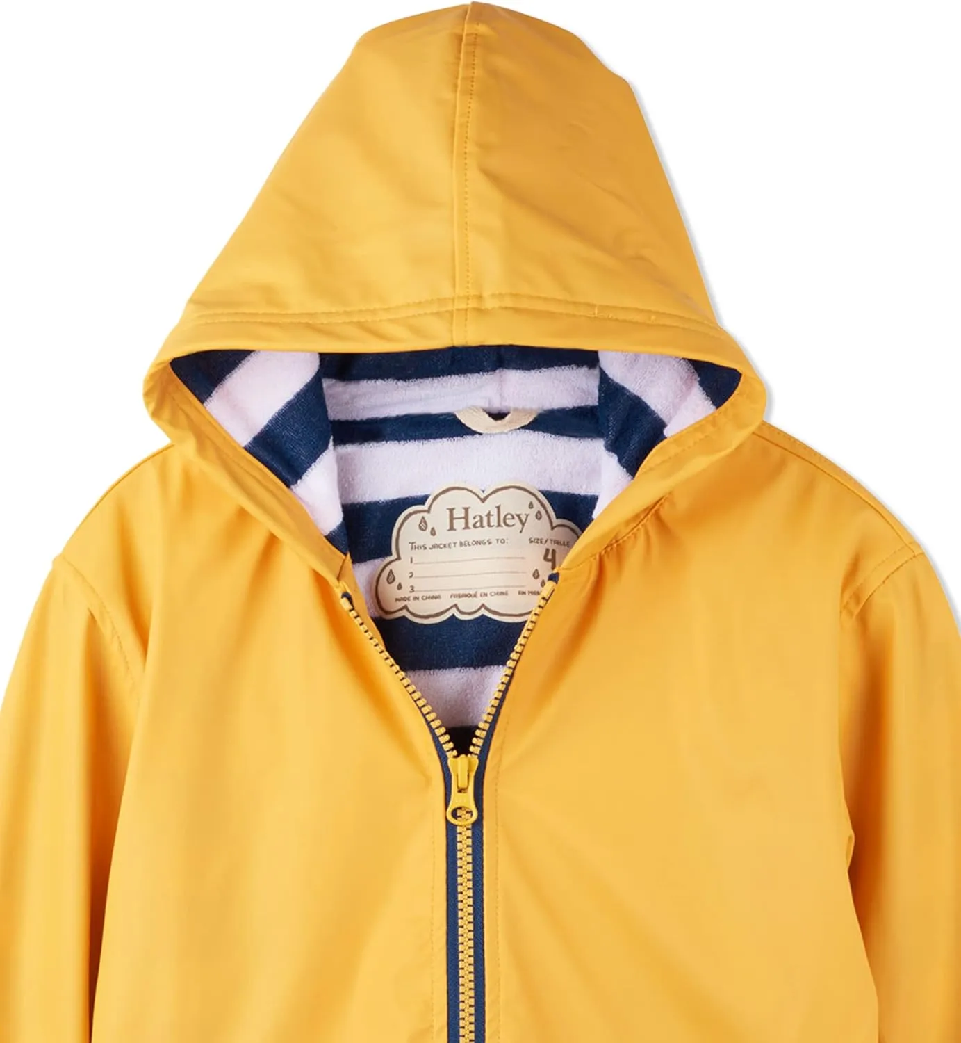 Hatley Kids Zip-up Rain Jacket