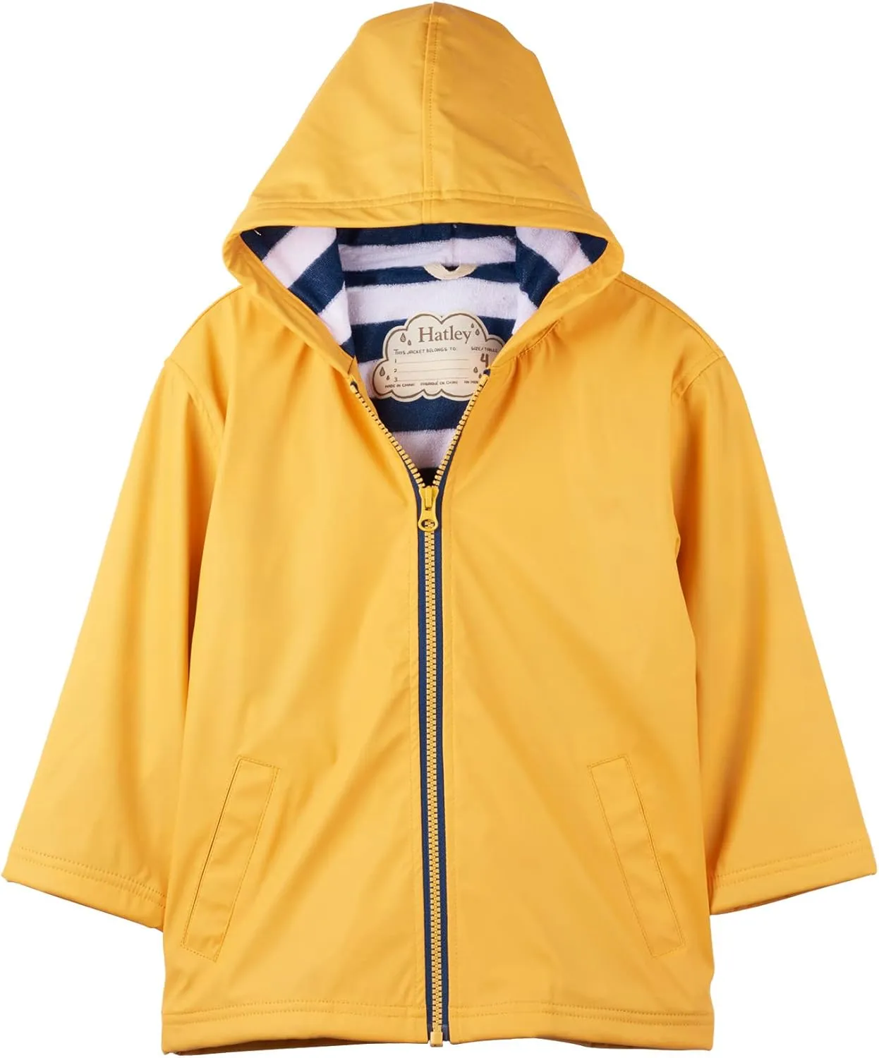 Hatley Kids Zip-up Rain Jacket