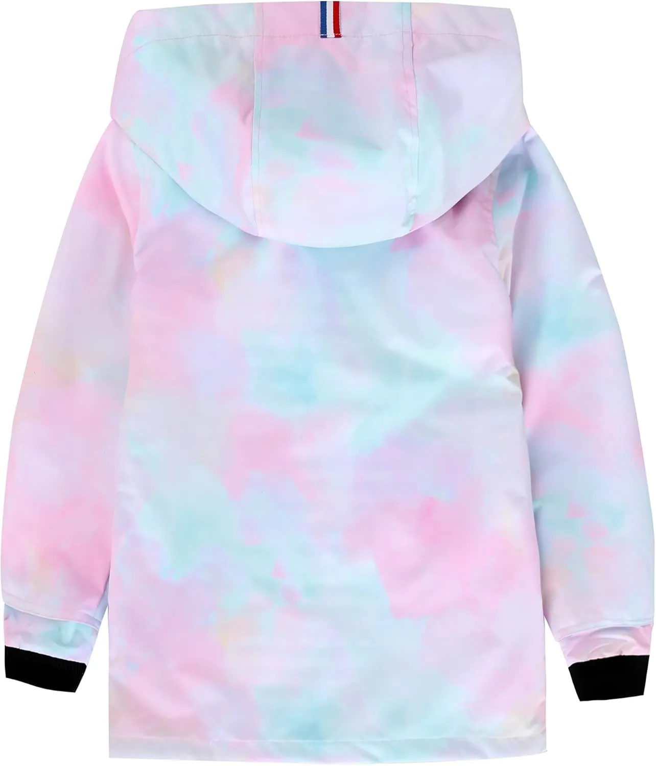 Hiheart Boys Girls Waterproof Hooded Jackets Cotton Lined Rain Jackets