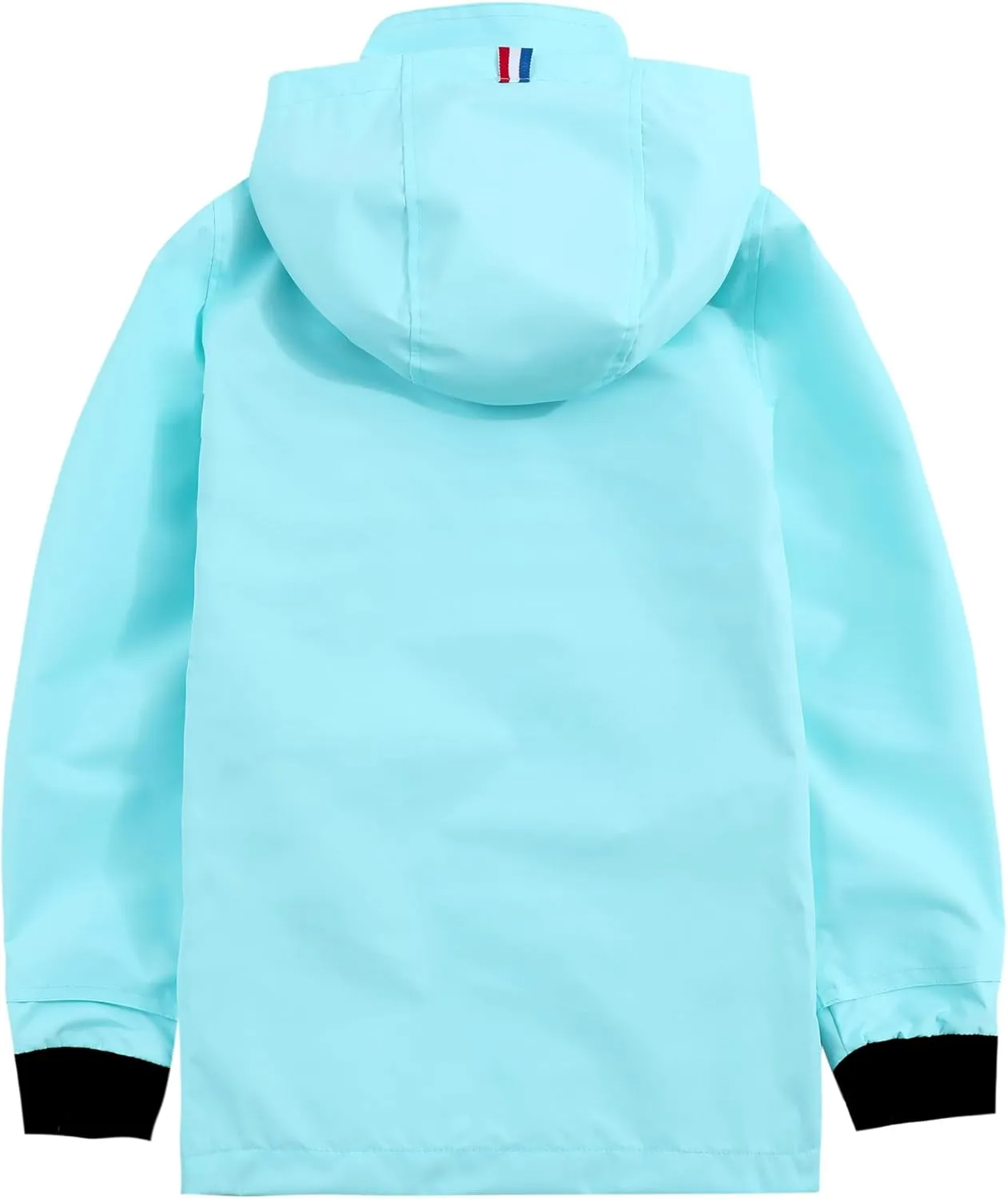 Hiheart Boys Girls Waterproof Hooded Jackets Cotton Lined Rain Jackets