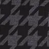 Houndstooth Puff-Sleeve Sheath Dress