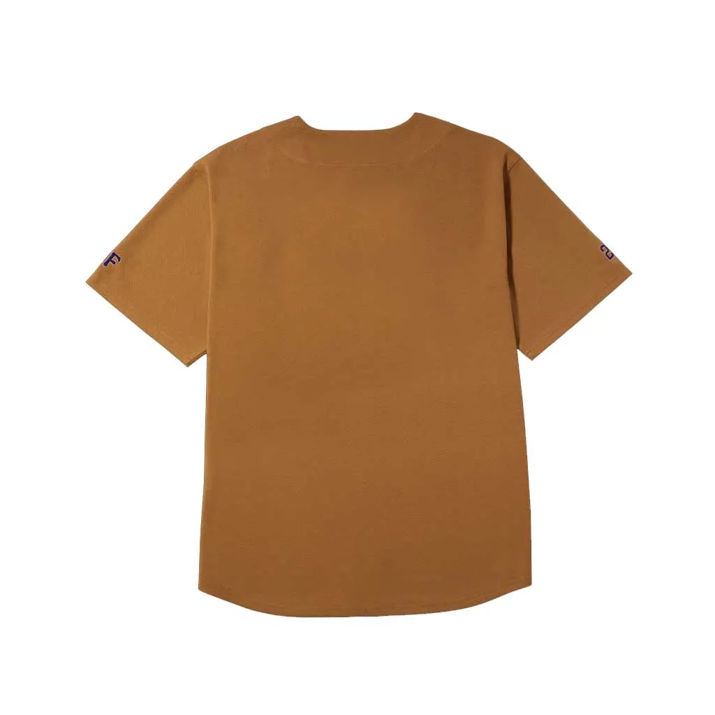 Huf H-Star Baseball Shirt - Desert