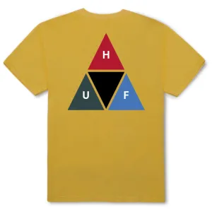 Huf Prism Triangle S/S Tee - Mineral Yellow