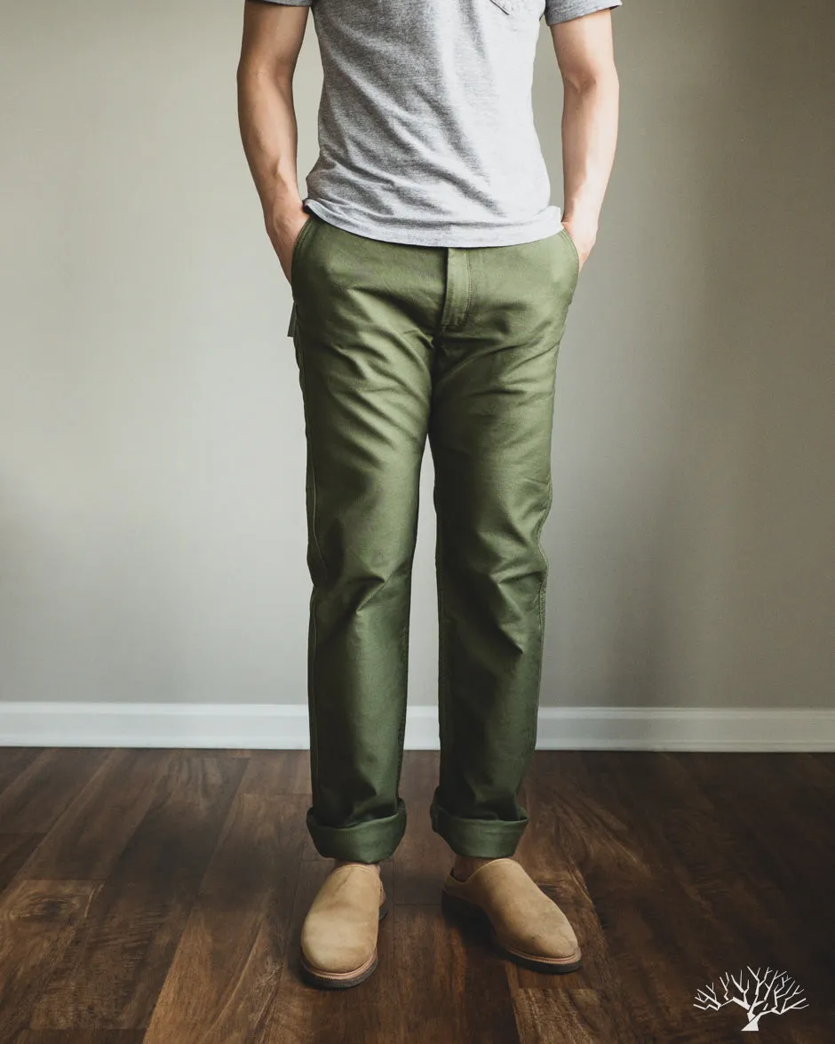IH-720-OLV - 11oz Cotton Whipcord Work Pants - Olive