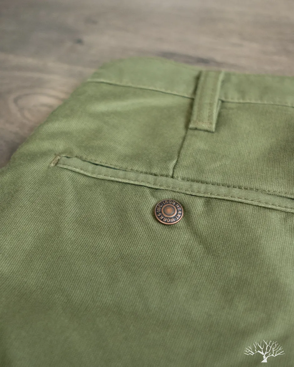 IH-720-OLV - 11oz Cotton Whipcord Work Pants - Olive