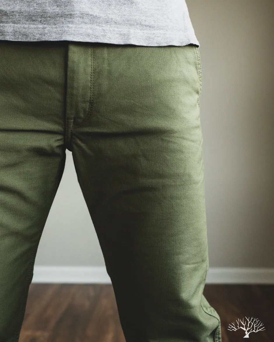 IH-720-OLV - 11oz Cotton Whipcord Work Pants - Olive