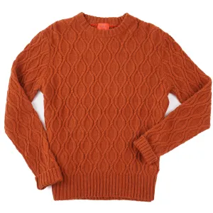 Isaia Cable Knit Cashmere Sweater