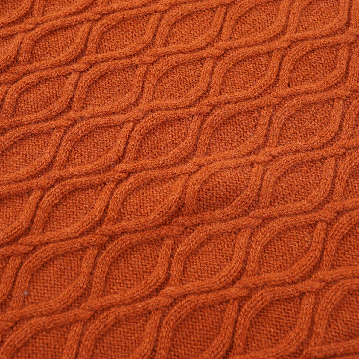 Isaia Cable Knit Cashmere Sweater