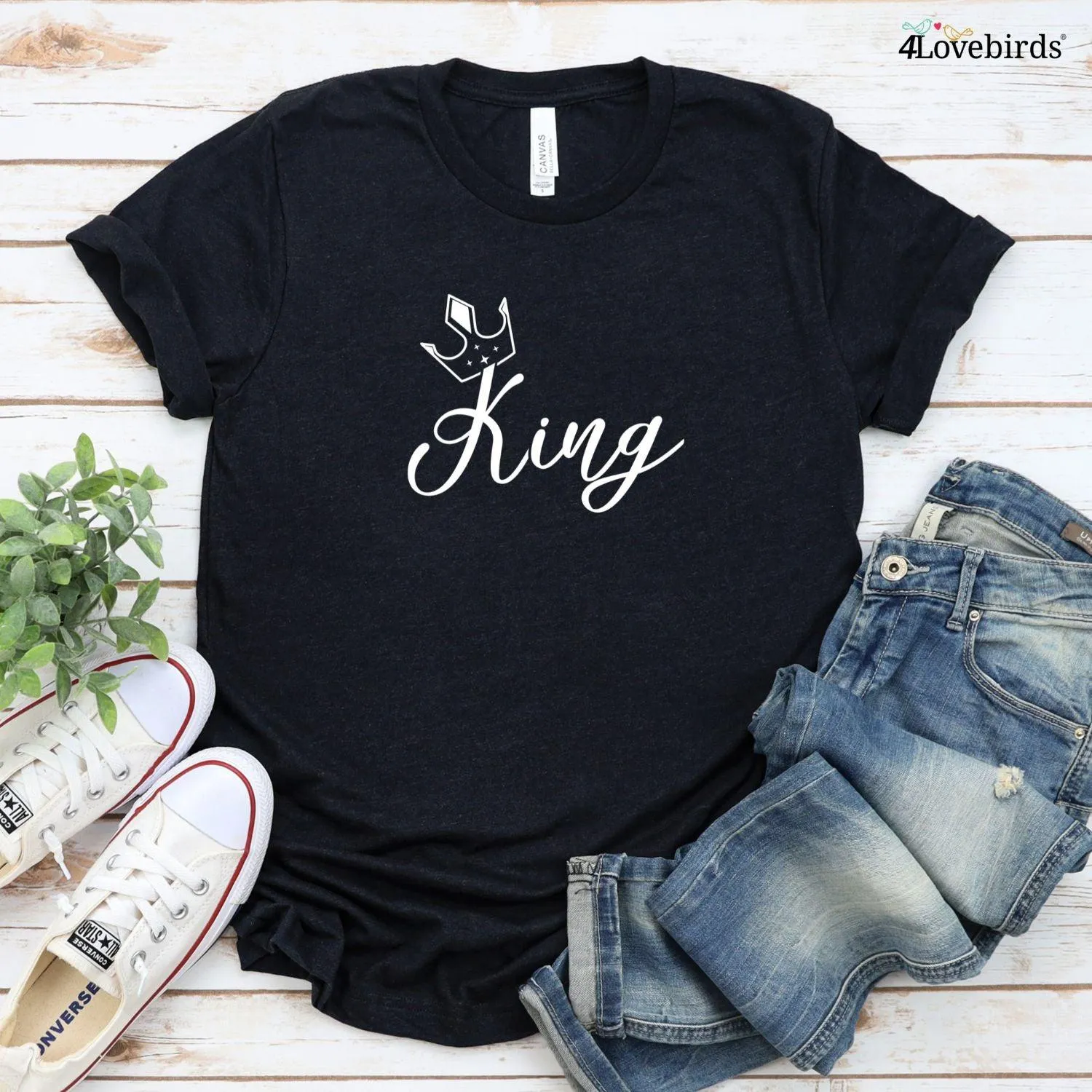 King & Queen His & Hers Matching Set: Couple Outfits