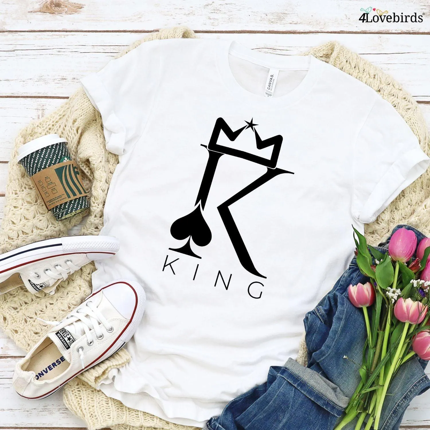 King & Queen Matching Set: Couple Hoodies & Sweaters!
