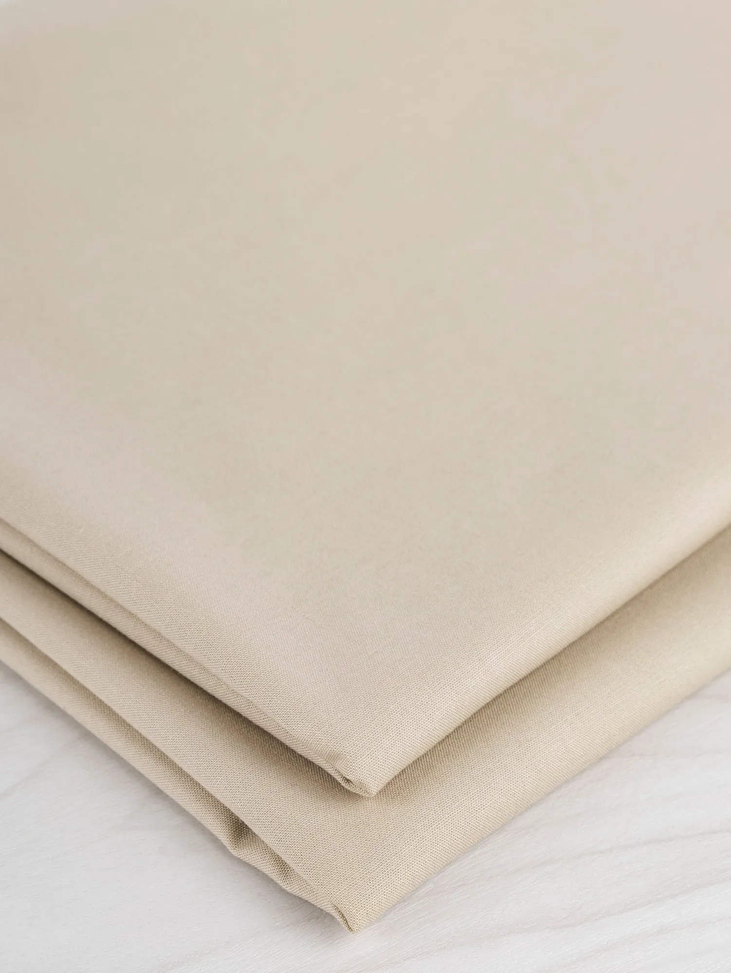 Lightweight Silky Cotton Poplin - Oat