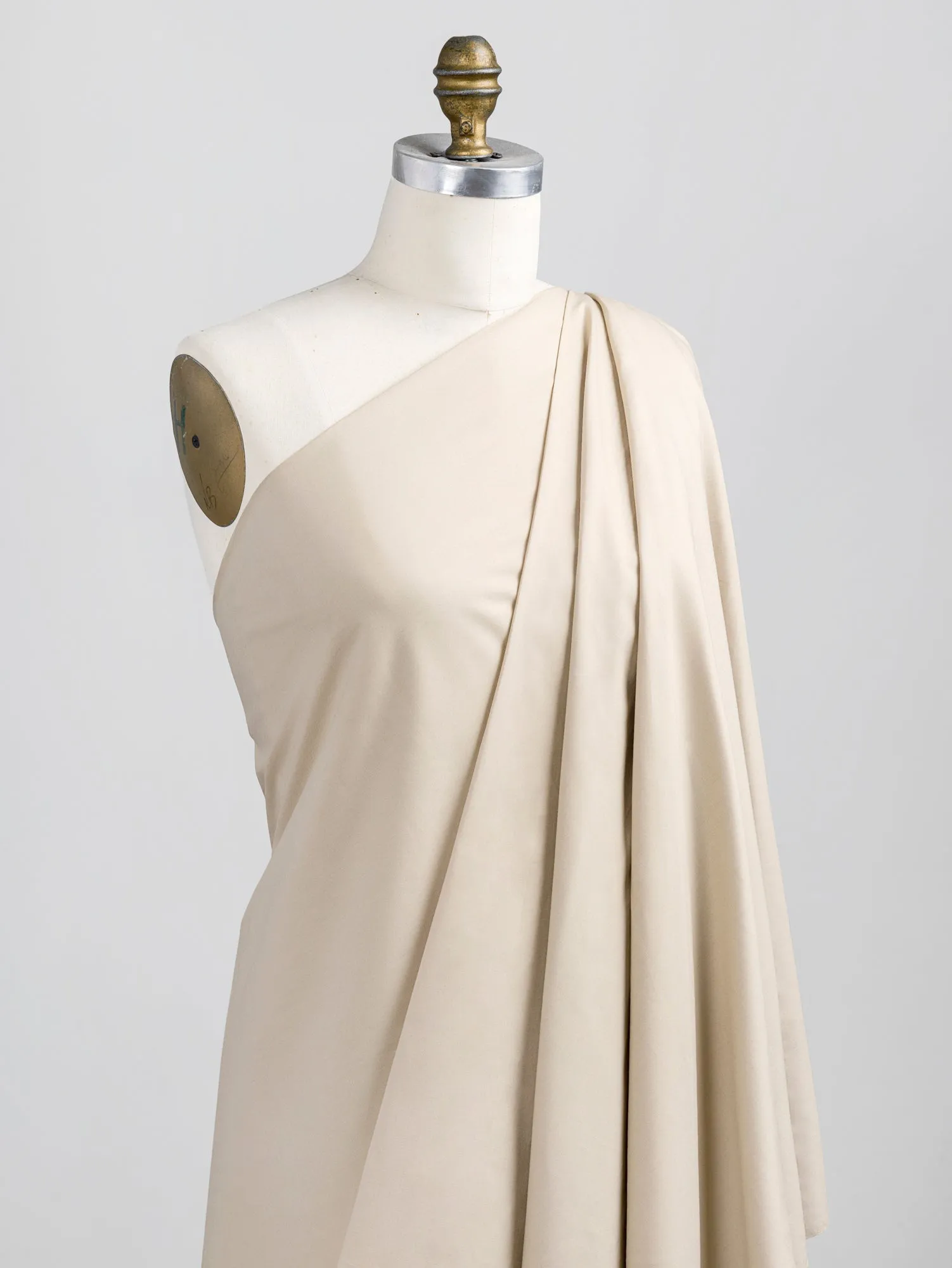Lightweight Silky Cotton Poplin - Oat