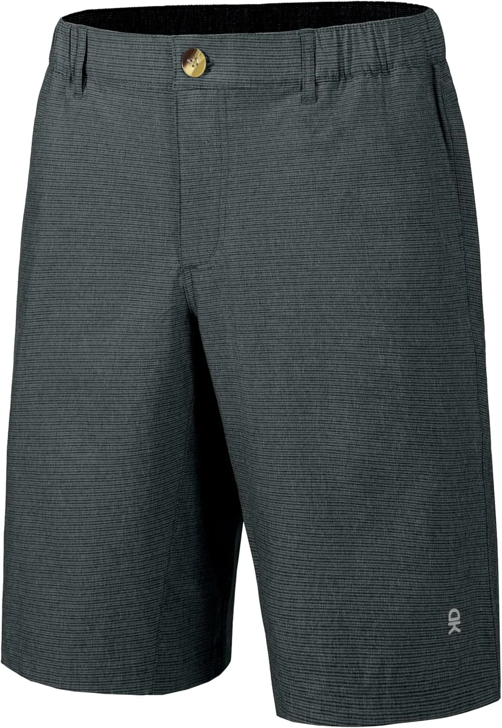 Little Donkey Andy 12 Inch Inseam Golf Shorts for Men Bermuda Quick Dry Elastic Waist Shorts for Hiking Travel Casual